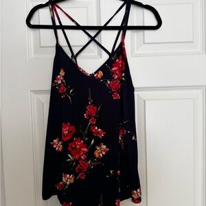 Papermoon Navy Floral Camisole